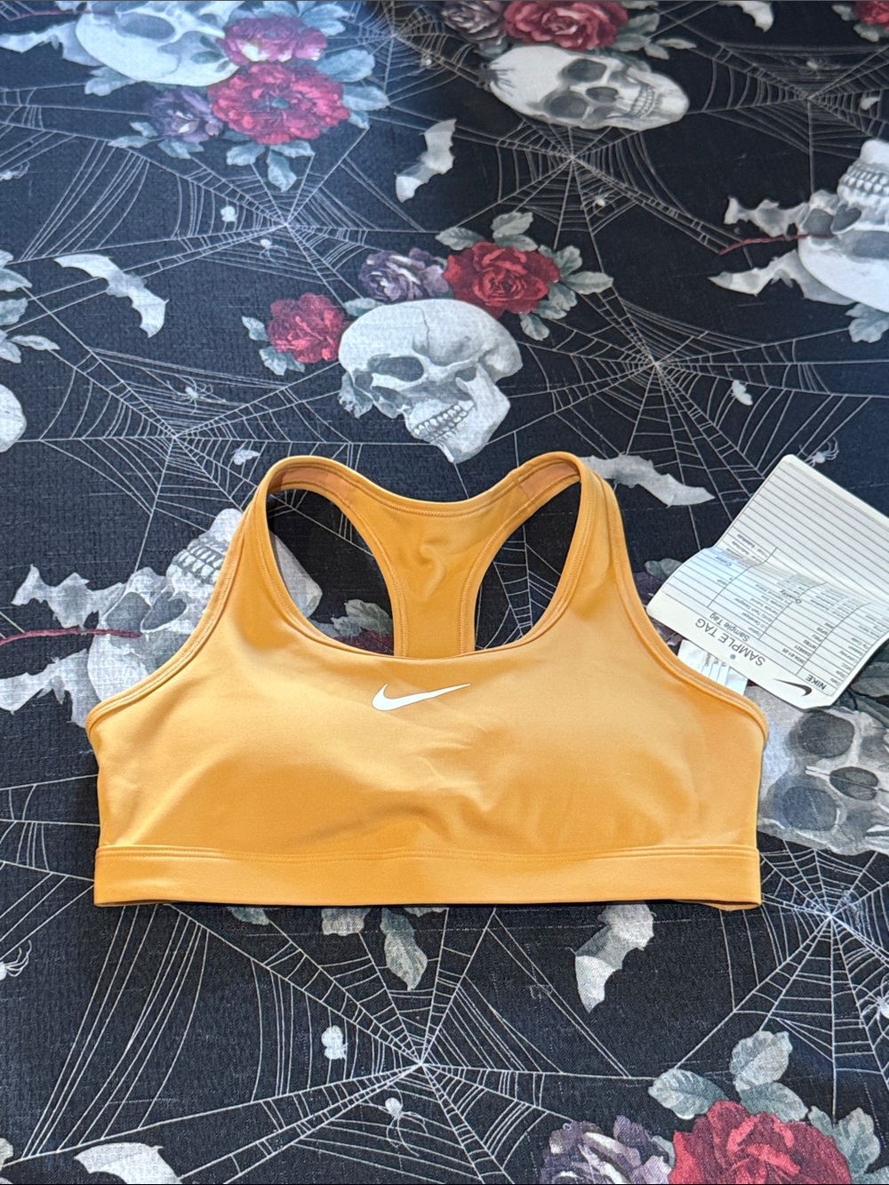 NWT NIKE DRI-FIT WOMENS SAMPLE TRAINING WORKOUT PADDED SPORTS BRA SZ SMALL